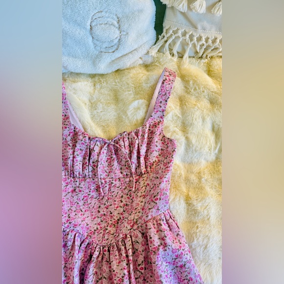 Reformation Daria Linen Dress In Rosin, brand new, never worn, no flaws. - Picture 14 of 16